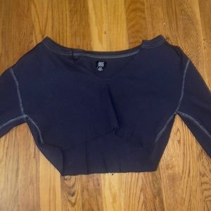 Urban Outfitters Waffle Knit Crop